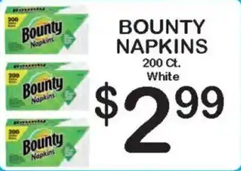 Bounty napkins