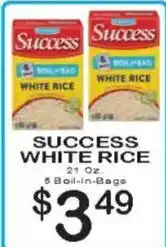 Foodland Success white rice offer
