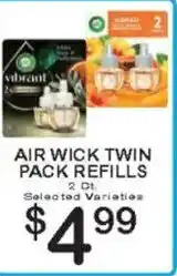 Foodland Air Wick Twin Pack Refills offer