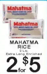 Foodland Mahatma rice offer