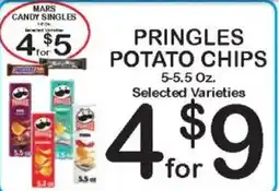Foodland Pringles potato chips offer