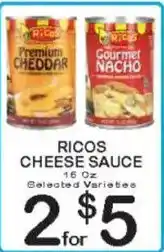 Foodland Ricos cheese sauce offer