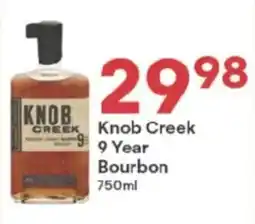 Coborn's Knob Creek Bourbon offer