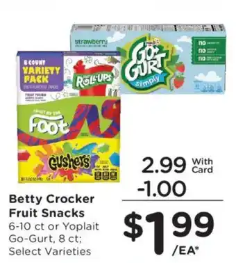Betty Crocker Fruit Snacks