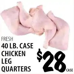 Karns Fresh chicken leg quarters offer