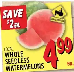 Karns Local whole seedless watermelons offer