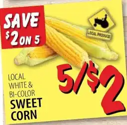Karns Local white & bi-color sweet corn offer
