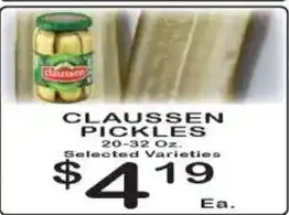 Claussen pickles