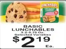 Foodland Lunchables basic lunchables offer
