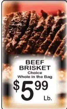 Foodland Beef brisket offer
