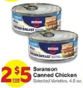 Swanson Canned Chicken