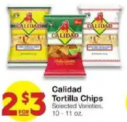 United Supermarkets Calidad Tortilla Chips offer