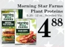 Harvest Foods Morning Star Farms Plant Proteins offer