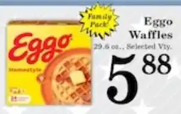 Harvest Foods Eggo Waffles offer