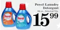 Harvest Foods Persil laundry detergent offer