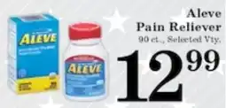Harvest Foods Aleve Pain Reliever offer