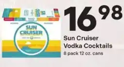 Coborn's Sun Cruiser Vodka Cocktails offer