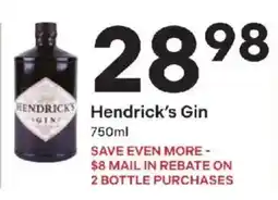 Coborn's Hendrick's Gin offer