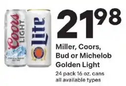 Coborn's Miller, Coors, Bud or Michelob Golden Light offer