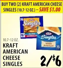 Karns Kraft American Cheese Singles offer