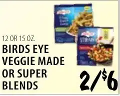 Karns Birds Eye Veggie Made or Super Blends offer