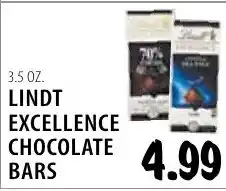 Karns Lindt excellence chocolate bars offer