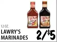 Karns Lawry's marinades offer