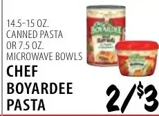 Karns Chef boyardee pasta offer