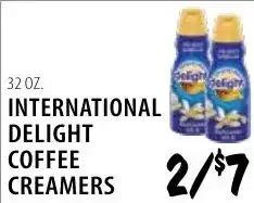 Karns International Delight coffee creamers offer
