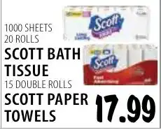Karns Scott bath tissue offer