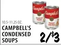 Karns Campbell's condensed soups offer