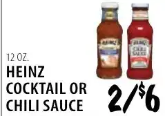 Karns Heinz Cocktail or Chili Sauce offer