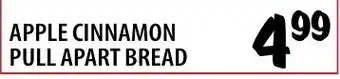 Karns Apple cinnamon pull apart bread offer