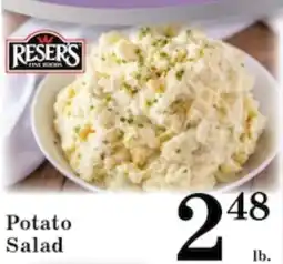 Harvest Foods Resers potato salad offer