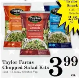 Harvest Foods Taylor Farms Chopped Salad Kits offer