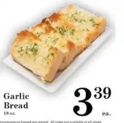 Harvest Foods Garlic Bread offer