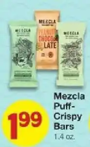 United Supermarkets Mezcla Puff-Crispy Bars offer