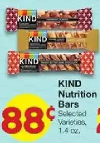 United Supermarkets Kind nutrition bars offer