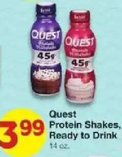 United Supermarkets Quest Protein Shakes offer