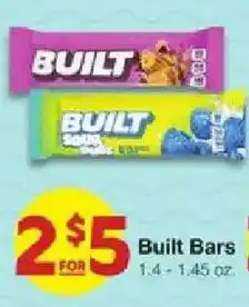 United Supermarkets Built Bars offer