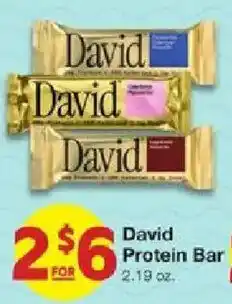 United Supermarkets David Protein Bar offer