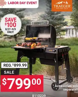Ace Hardware Traeger wood fired grill offer
