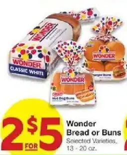 United Supermarkets Wonder Bread or Buns offer