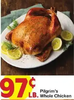 United Supermarkets Pilgrim's Whole Chicken offer