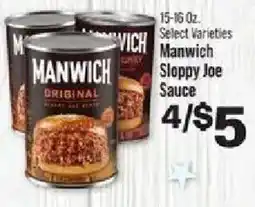 IGA Manwich sloppy joe sauce offer