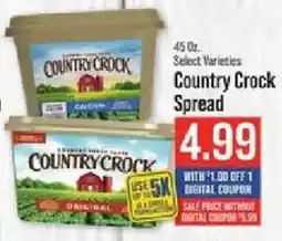 IGA Country Crock Spread offer