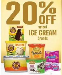 IGA select ice cream brands offer