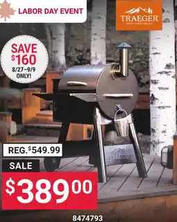 Ace Hardware Traeger wood fired grill offer