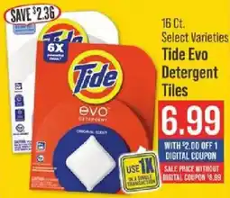 IGA Tide Evo Detergent Tiles offer