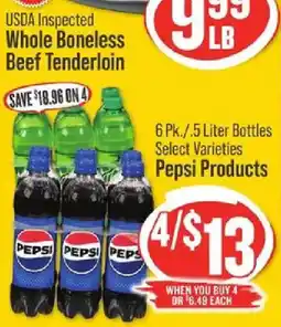 IGA Pepsi Products offer